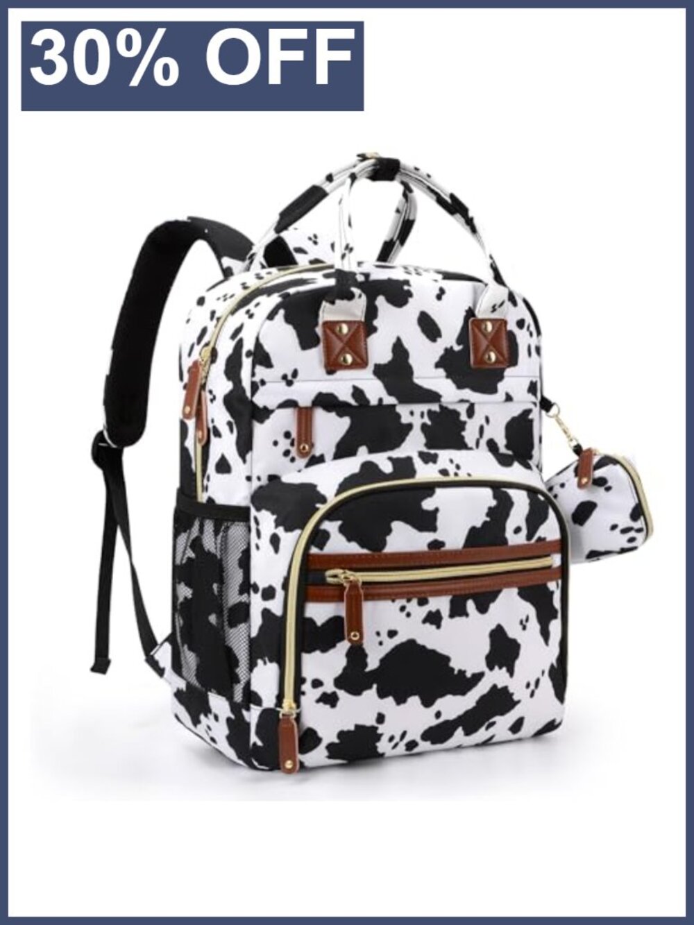 Diaper Bag Backpack Travel Tote Water Resistant Polyester 13 Pockets